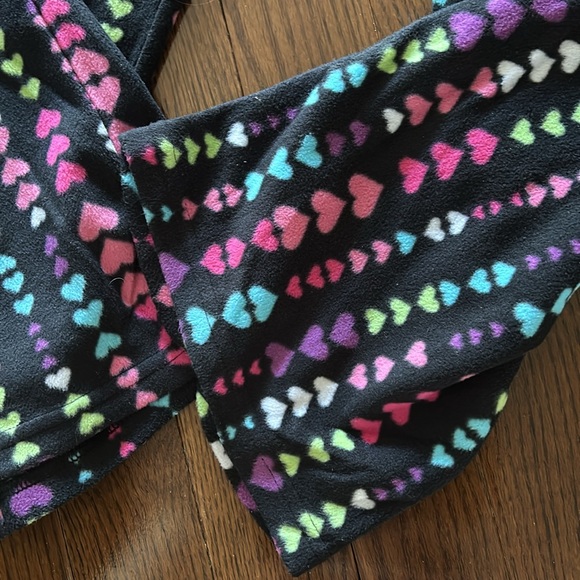 St Eve Fleece Heart Pajama Pants- Size M - NWOT - Picture 5 of 6